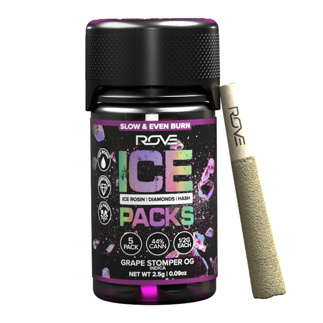 Grape Stomper OG Rosin, Diamond & Hash Rove