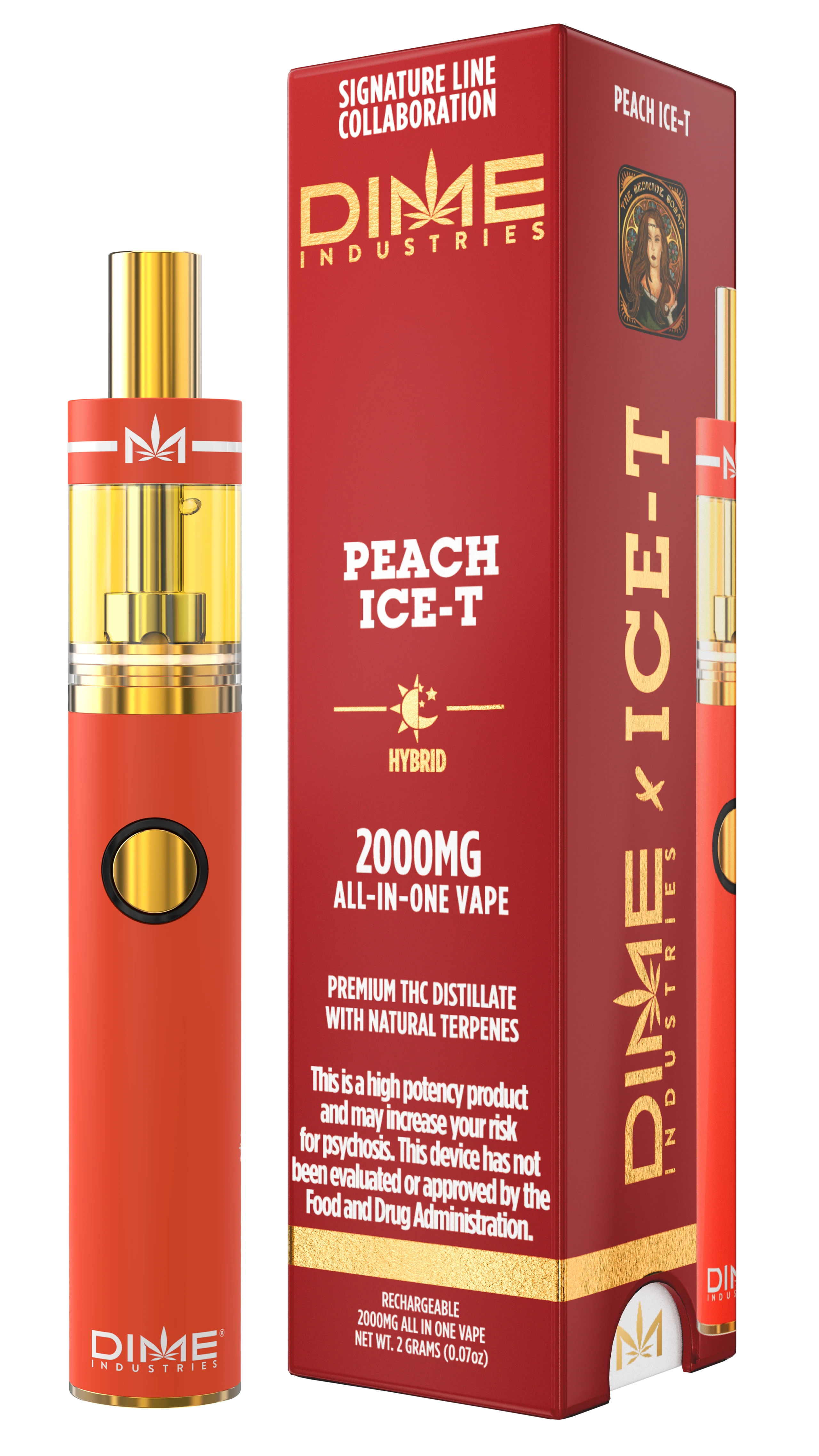 Peach Ice - T Dime Industries