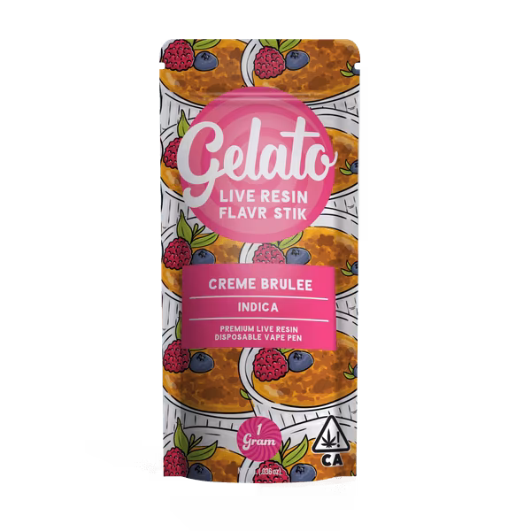 Creme Brulee Live Resin Gelato Creme Brulee Live Resin Gelato