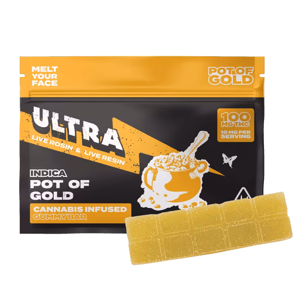 CLSICS ULTRA Pot Of Gold Gummy Bar Gummy 100mg