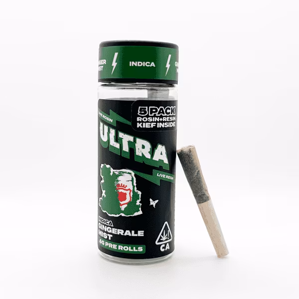 ULTRA Gingerale Mist Infused 5 Pack CLSICS