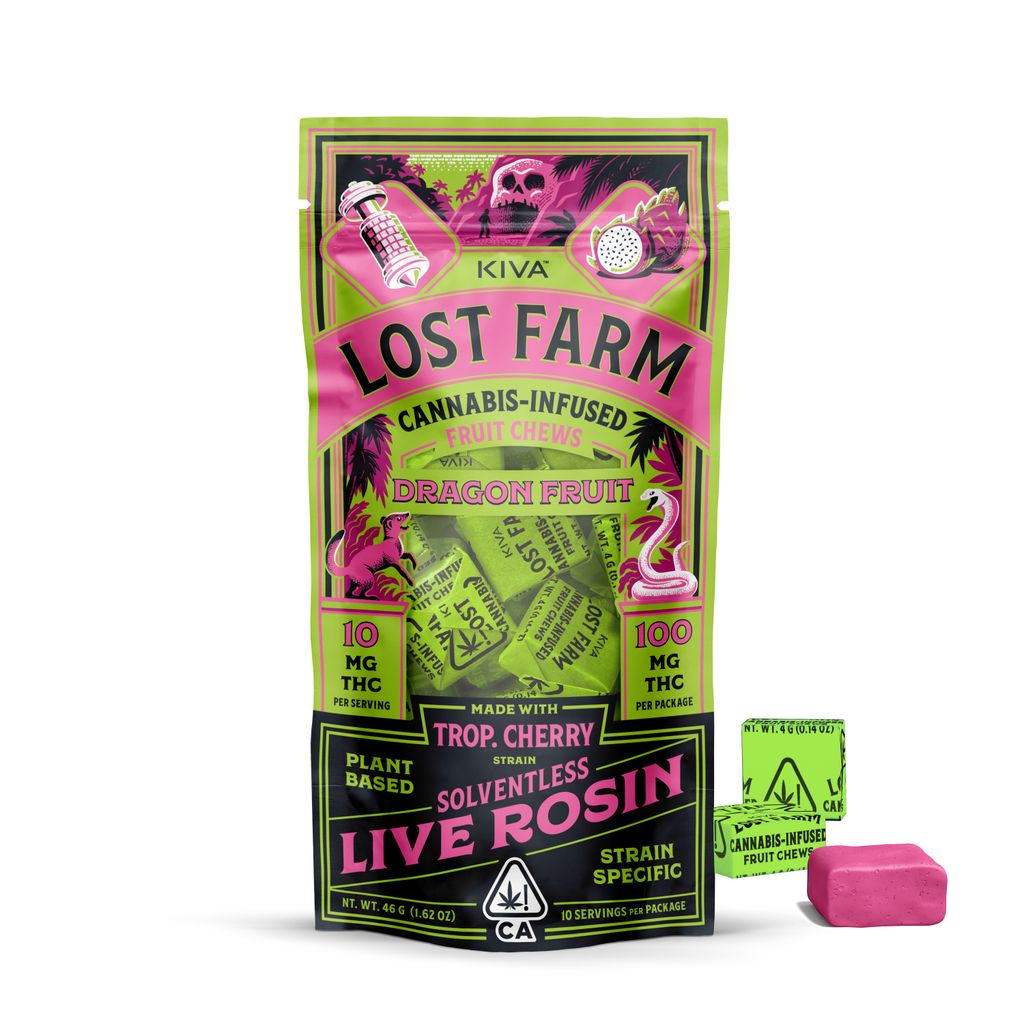 Chews Dragon Fruit Trop. Cherry Rosin