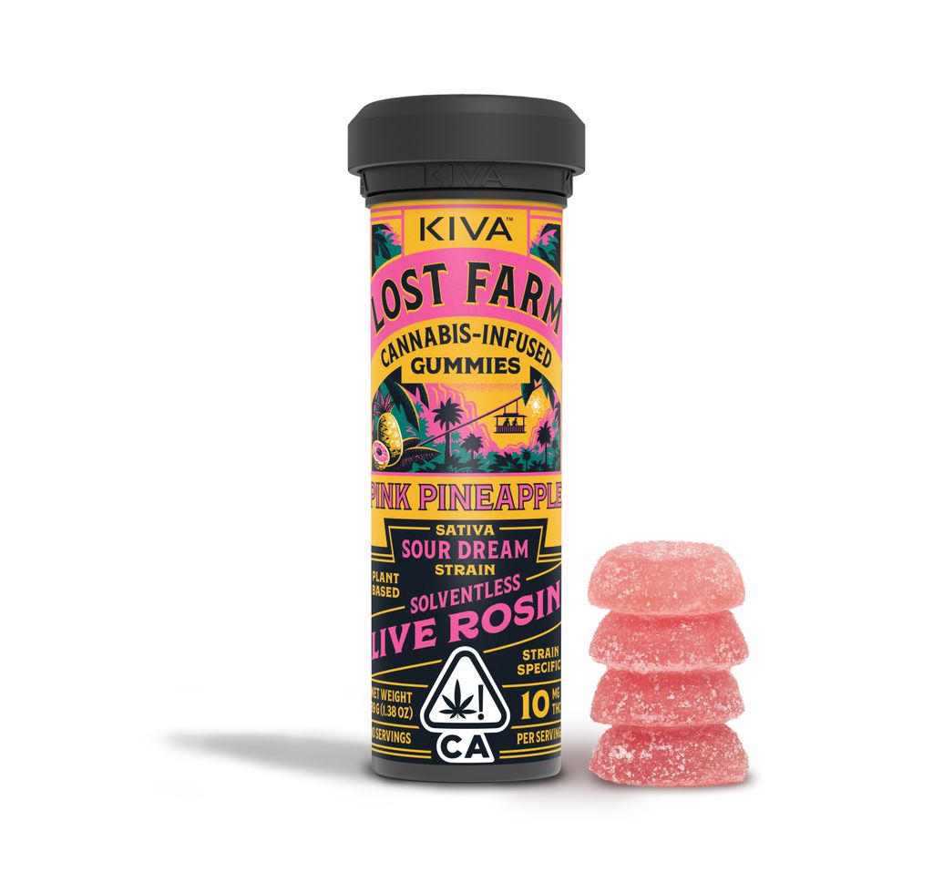 Gummies Pink Pineapple Sour Dream Rosin