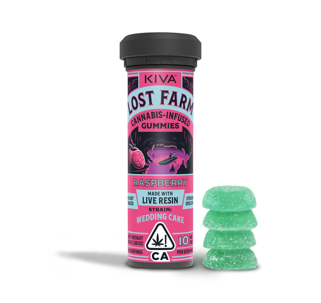 Gummies Raspberry Wedding Cake