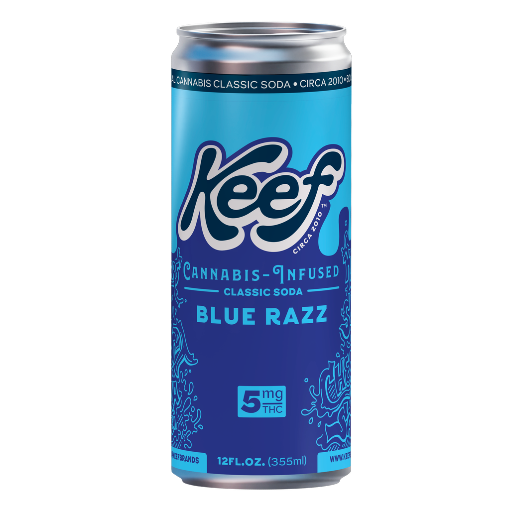 Keef Classic Soda - Blue Razz 5mg