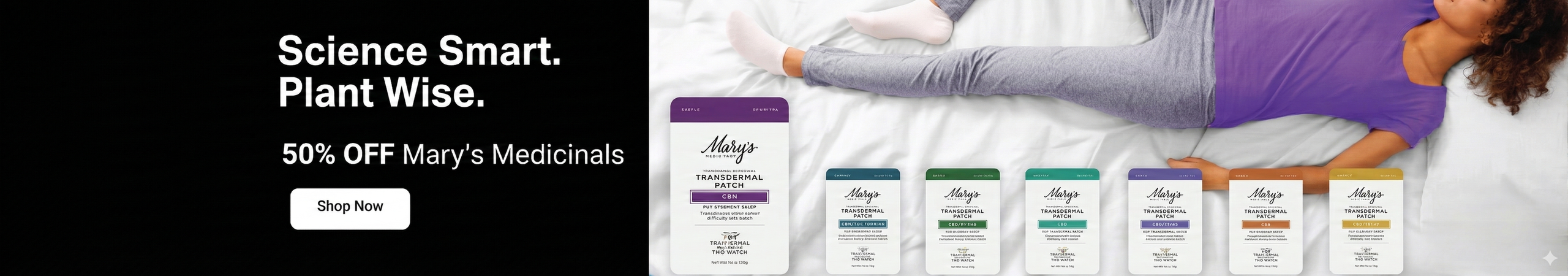 Cannabis Promo, Cannabis Sales, Cannabis Discounts, Cannabis on Sale, 50% OFF Mary's Medicinals