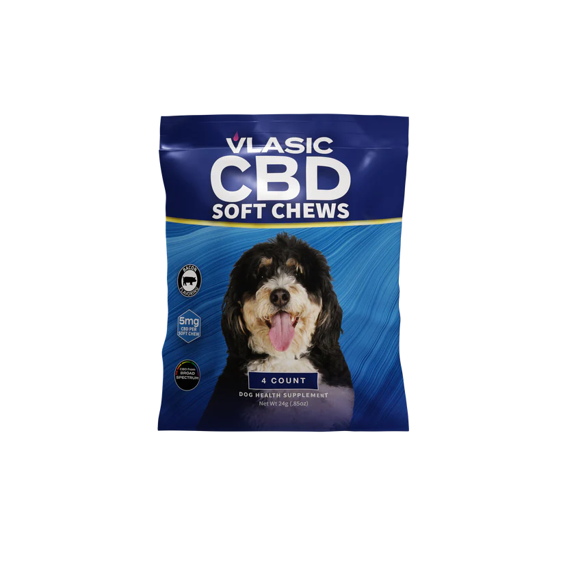 Bacon Dog Chews 4 Count Mini Pack