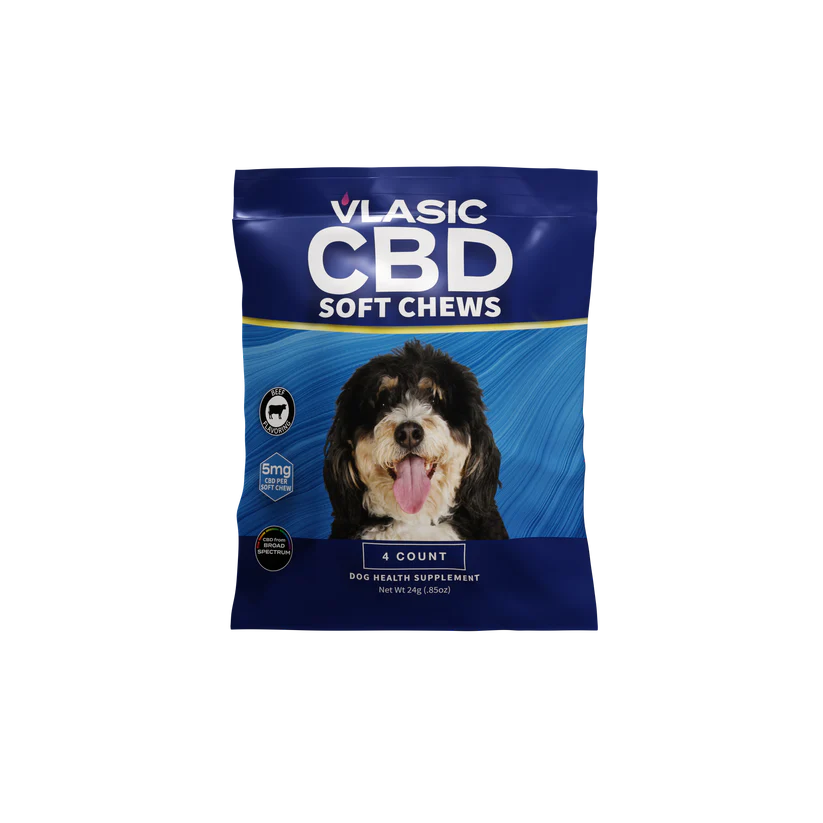 Beef Dog Chews 4 Count Mini Pack