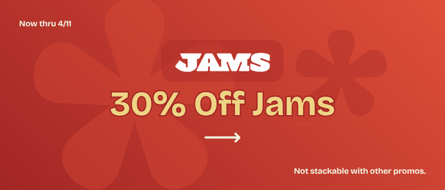 Cannabis Promo, Cannabis Sales, Cannabis Discounts, Cannabis on Sale, 30% Off Jams