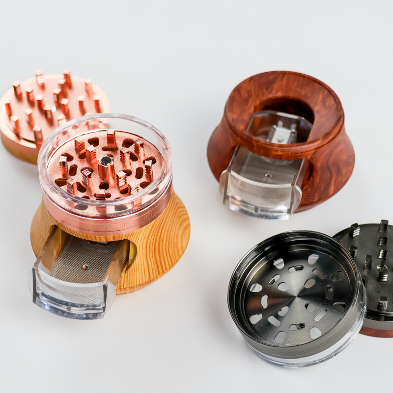LuvBuds 78mm Zinc 4pc Grinder Paraphernalia 1 unit