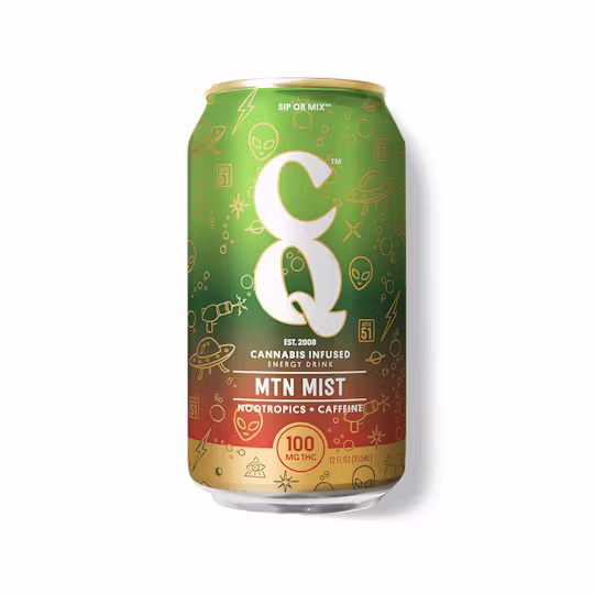 CQ Drinks Mountain Mist Soda 100mg