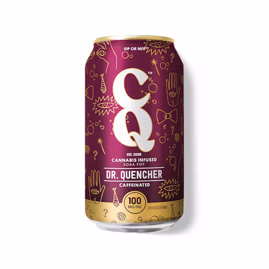CQ Drinks Dr Quencher Soda 100mg