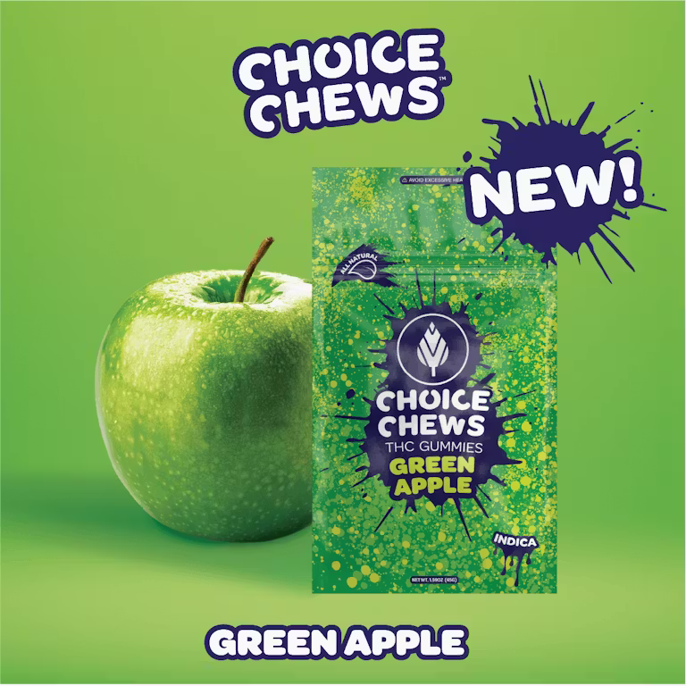 Choice Chews - Green Apple Glorious Cannabis