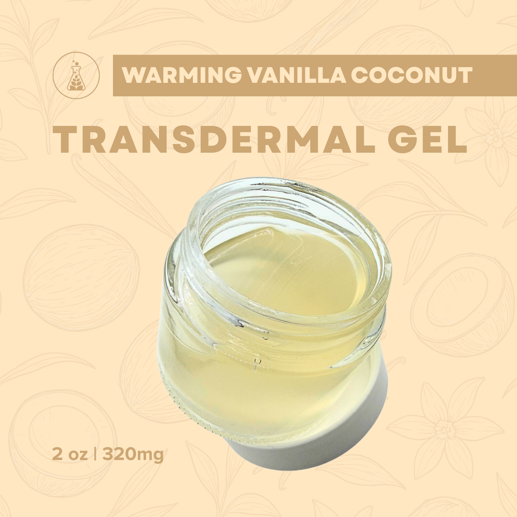 2oz Vanilla Coconut Transdermal Gel