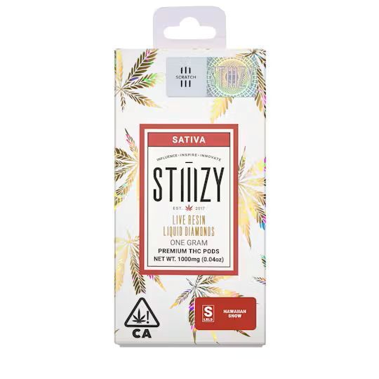 Hawaiian Snow Liquid Diamonds STIIIZY Hawaiian Snow Liquid Diamonds STIIIZY