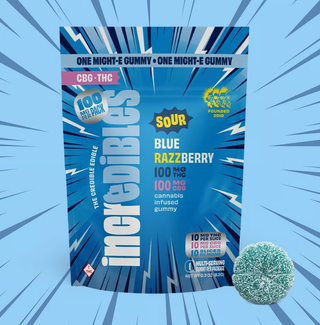 Sour Blue Razzberry 1:1 THC:CBG Incredibles