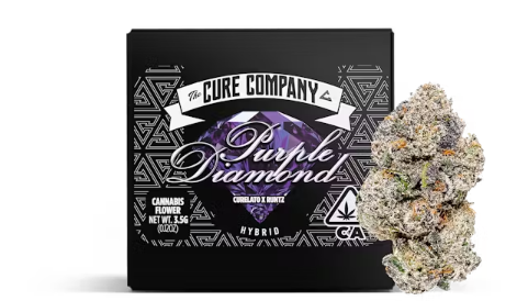 Purple Diamonds 3.5g  The Cure Co.