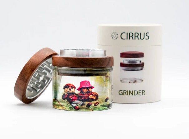 Cirrus Stash Jar "Joint Hands" ZZZ's
