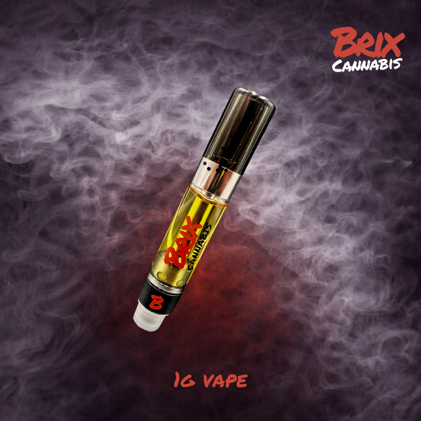 Brix Cannabis Cap Junk Cartridge 1g