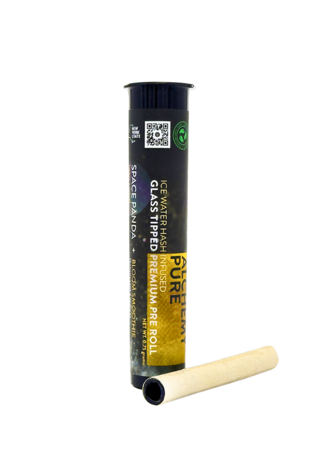 Bolinas .75g Hash Iinfused Glass Tipped Pre-roll Alchemy Pure