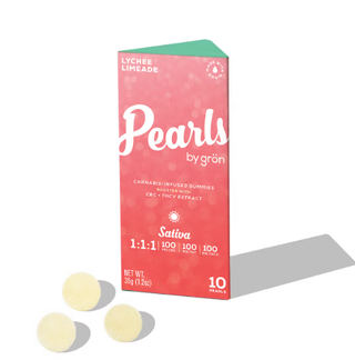 Lychee Limeade 1:1:1 THC:CBC:THCV Gron