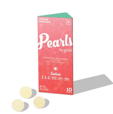 Lychee Limeade 1:1:1 THC:CBC:THCV Gron