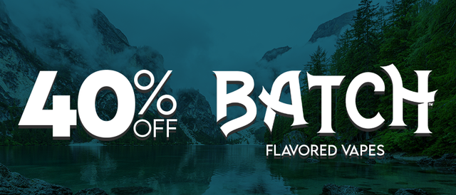 Cannabis Promo, Cannabis Sales, Cannabis Discounts, Cannabis on Sale, 40% off Batch & Become Vapes