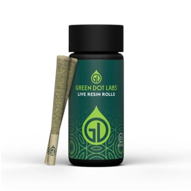 5pk - Lemon Butter Rum + Pineapple Fruz x Wild Cherry - 0.5 each Green Dot