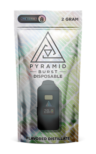 Lime Sorbet Distillate Pyramid