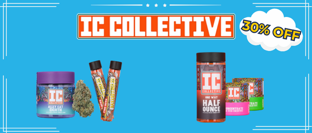 Cannabis Promo, Cannabis Sales, Cannabis Discounts, Cannabis on Sale, 30% Off IC Collective