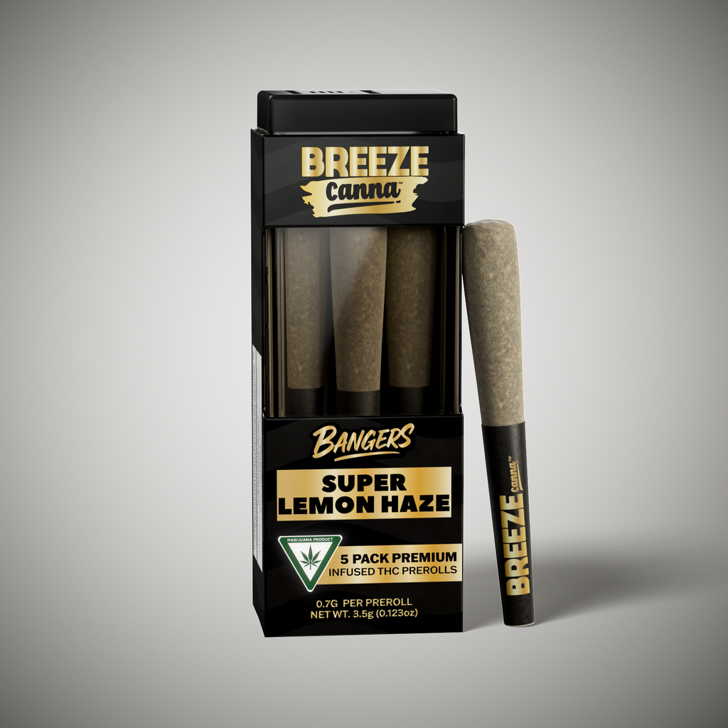 Buy Bangers | Super Lemon Haze 3.5g, 5-Pack Live Resin Infused