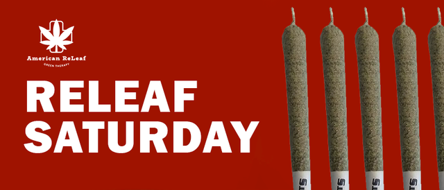 Cannabis Promo, Cannabis Sales, Cannabis Discounts, Cannabis on Sale, ReLeaf Sat: BOGO 25% OFF Releaf Packs