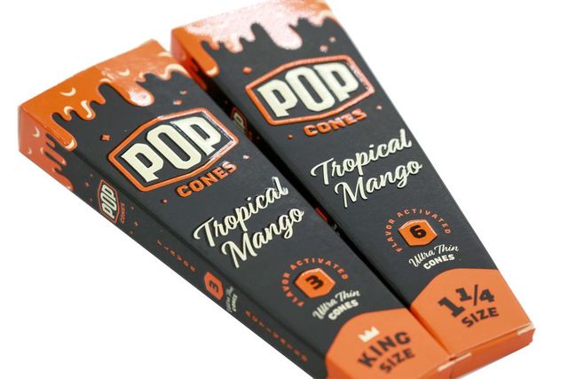 Tropical Mango Pop Cones