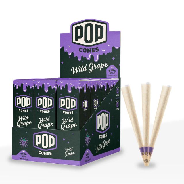 Wild Grape Pop Cones