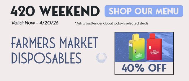 Cannabis Promo, Cannabis Sales, Cannabis Discounts, Cannabis on Sale, Farmers Market
