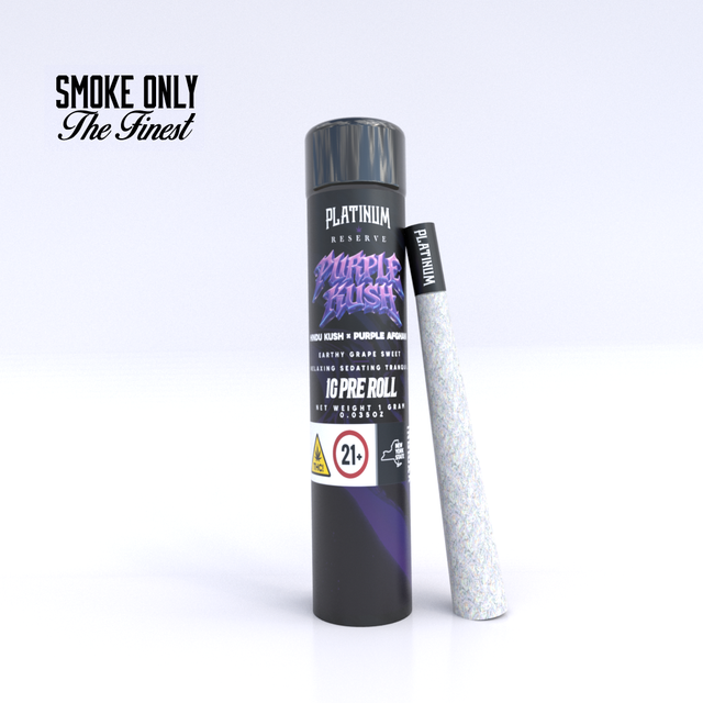 Purple KushPre-Roll 1g Platinum Reserve