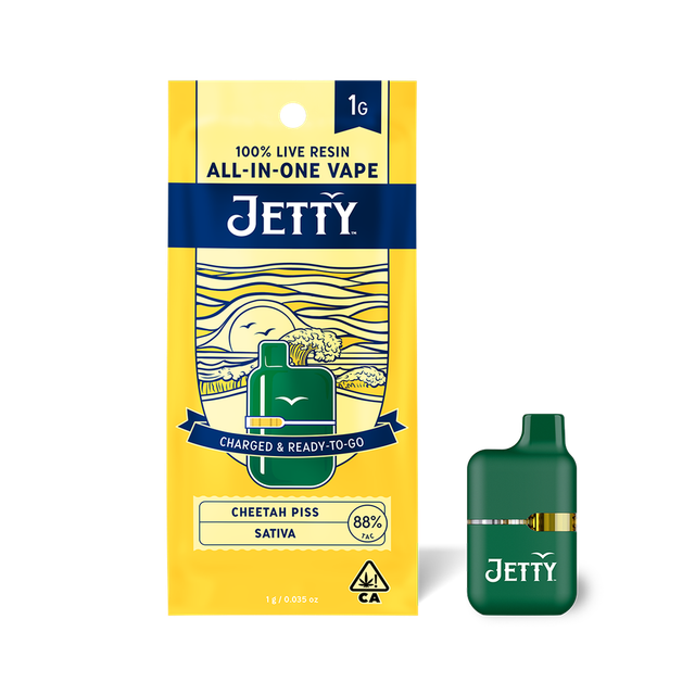 1g Mini Tank AIO Live Resin - Cheetah Piss (S) Jetty 