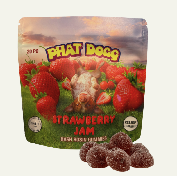 Strawberry Jam 100mg  Phat Dogg