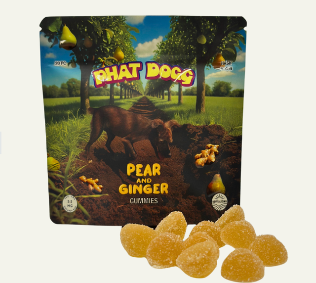 Ginger and Pear 100mg  Phat Dogg