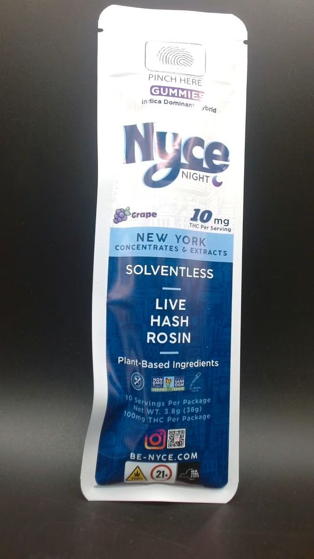 Grape Gummies NYCE Grape Gummies NYCE