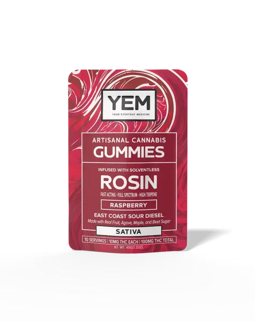 Raspberry Gummies YEM