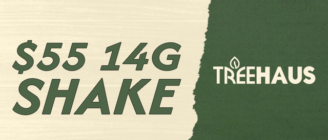 Cannabis Promo, Cannabis Sales, Cannabis Discounts, Cannabis on Sale, $55.00 14g Shake