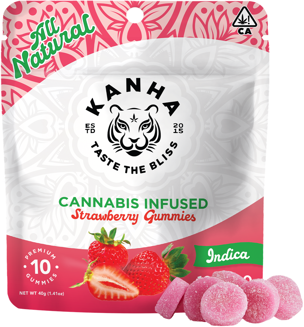 KANHA — Classic - Indica Strawberry 100mg - 10mg