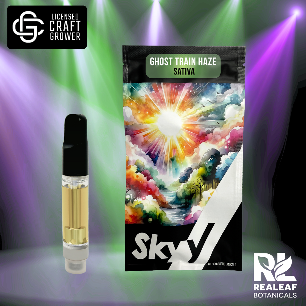 Skyy Ghost Train Haze Distillate Cartridge 1g