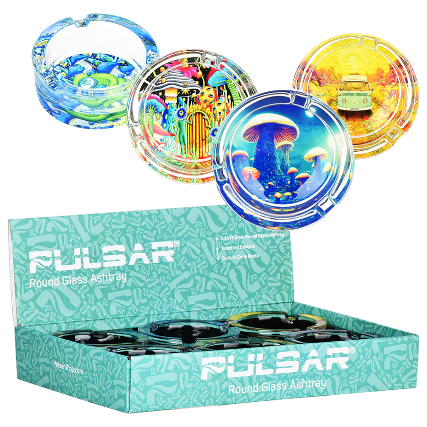 Design Series Round Glass Ashtray