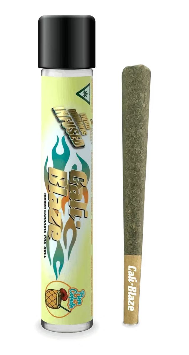 Pina Colada 1.2G Liquid Diamond Infused Pre-Roll Cali-Blaze