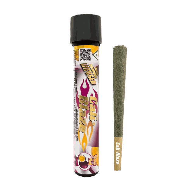 Passion Fruit 1.2G Liquid Diamond Infused Pre-Roll Cali-Blaze