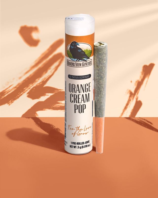 Orange Cream Pop Ravens View Genetics