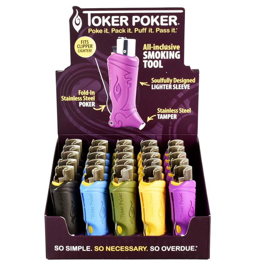 Toker Poker Lighter Sleeve