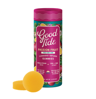 Passion Fruit 1:1:1 THC:CBD:CBN Indica Good Tide